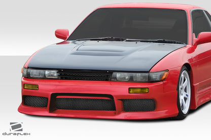 1989-1994 Nissan Silvia S13 Duraflex M-1 Sport V2 Front Bumper Cover - 1 Piece