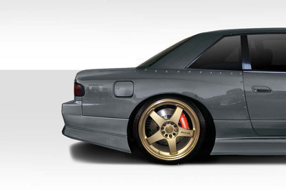 1989-1994 Nissan 240SX S13 2dr / Convertible Duraflex Sprint Wide Body Rear Fenders (+65mm) - 2 Piece