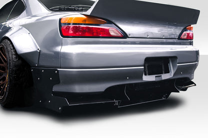 1999-2002 Nissan Silvia S15 Duraflex TKO RBS Wide Body Rear Diffuser - 7 Piece