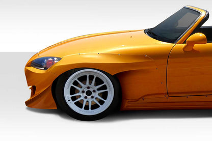 2000-2009 Honda S2000 Duraflex TKO RBS Wide Body Front Fenders - 2 Piece (S)