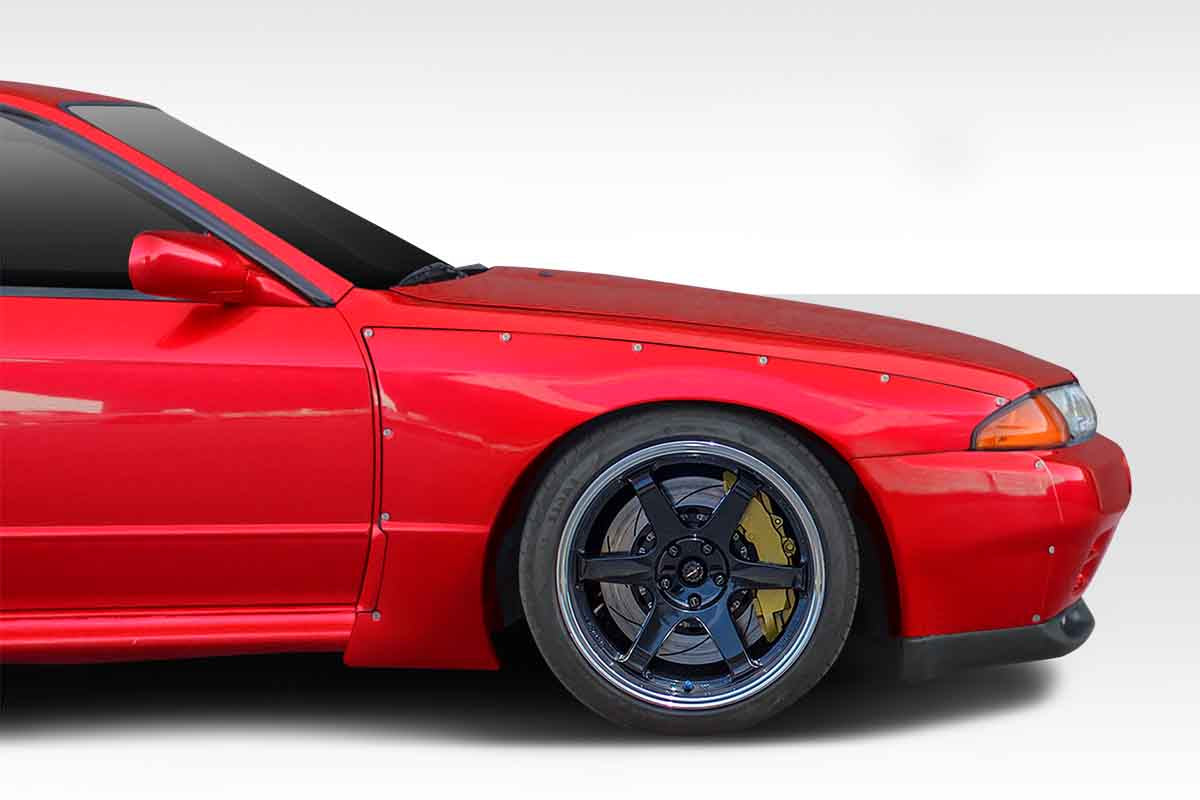 1989-1994 Nissan Skyline R32 2DR Duraflex TKO RBS Wide Body Front Fenders - 2 Piece