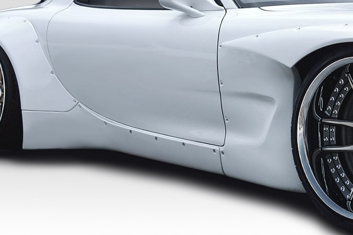 1993-1997 Mazda RX-7 Duraflex TKO RBS Wide Body Side Skirts Rocker Panels - 2 Piece (S)