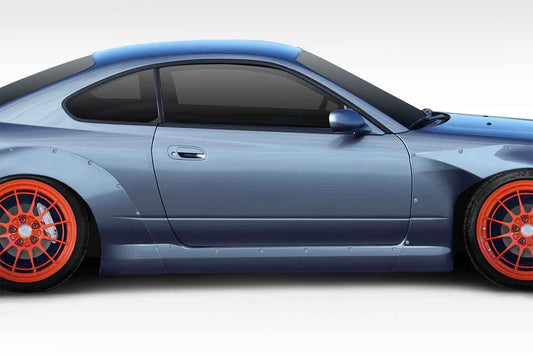 1999-2002 Nissan Silvia S15 Duraflex TKO RBS Wide Body Side Skirts Rocker Panels - 2 Piece (S)