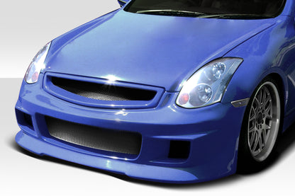 2003-2004 Infiniti G Sedan G35 Duraflex Type G Front Bumper Cover - 1 Piece