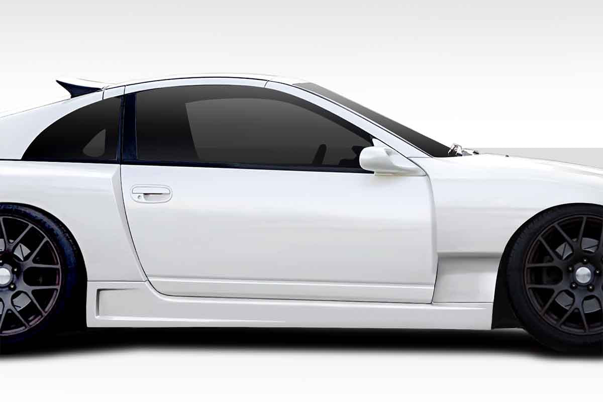 1990-1996 Nissan 300ZX Z32 2+2 Duraflex Vapor Wide Body Side Skirts Rocker Panels - 2 Piece