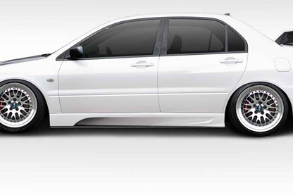 2003-2006 Mitsubishi Lancer Evolution 8 9 Duraflex VRS Side Skirts Rocker Panels - 4 Piece