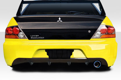 2003-2006 Mitsubishi Lancer Evolution 8 9 Duraflex VTX Rear Bumper Cover - 1 Piece