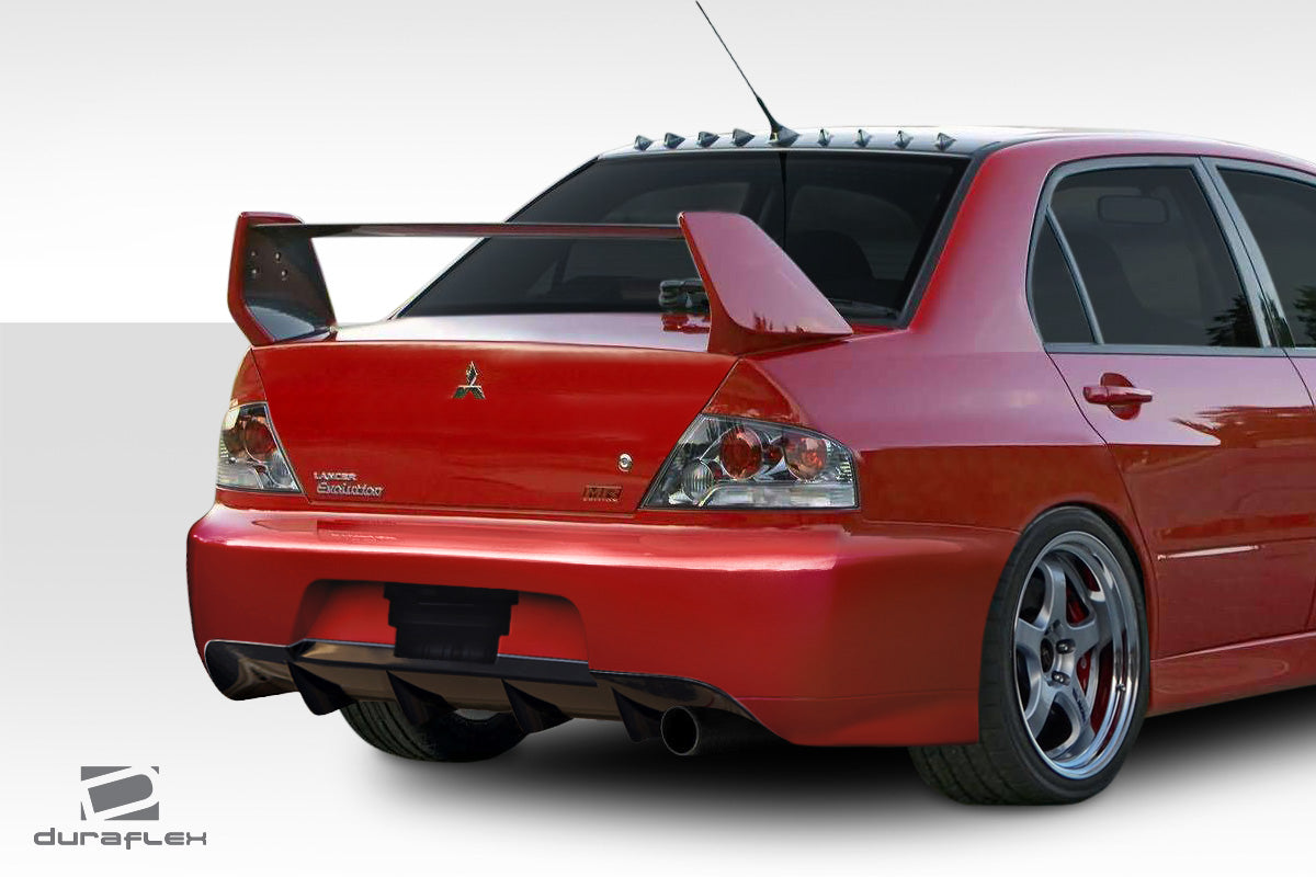 2003-2006 Mitsubishi Lancer Evolution 8 9 Duraflex VTX Rear Bumper Cover - 1 Piece