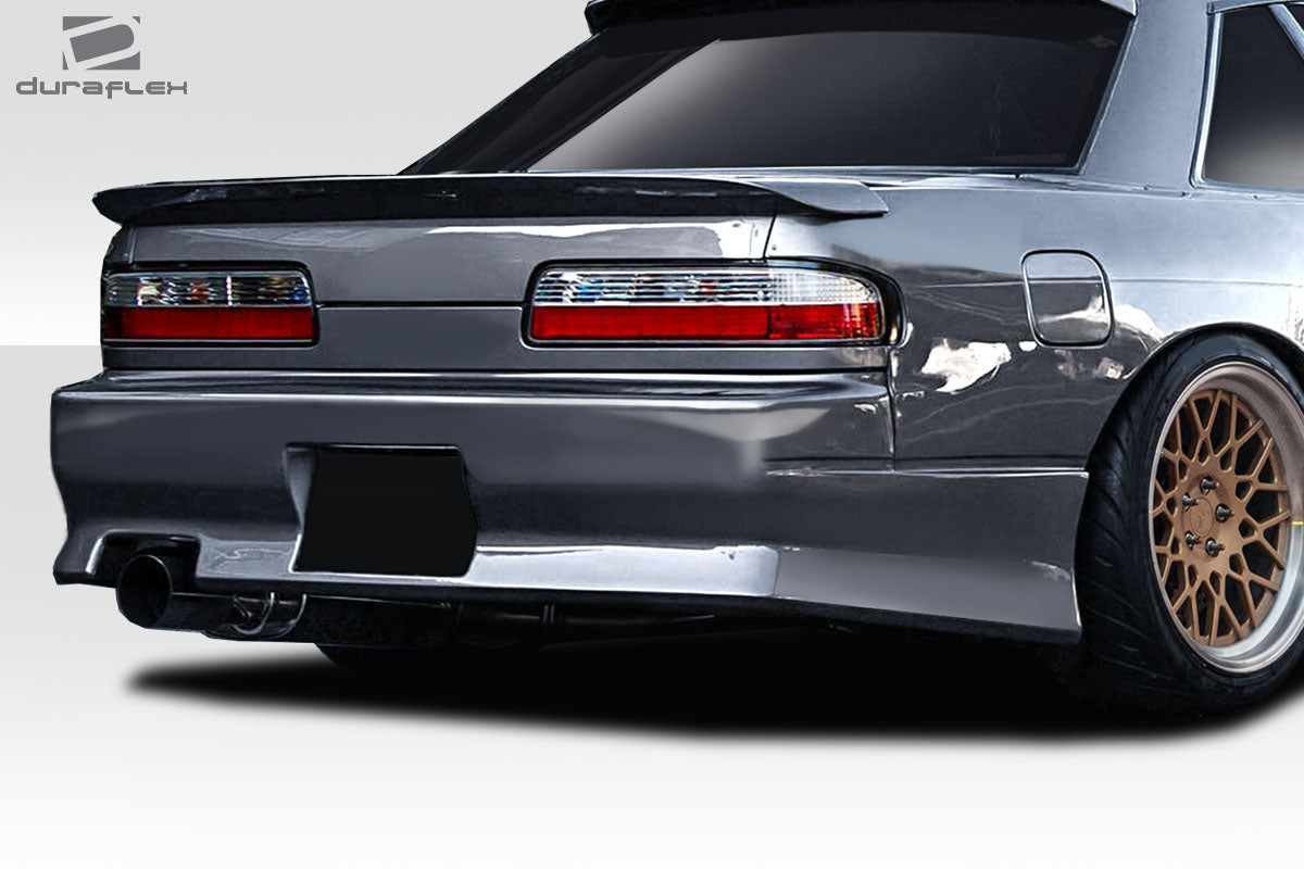 1989-1994 Nissan 240SX S13 2DR Convertible Duraflex WX-9 Rear Bumper Cover - 1 Piece