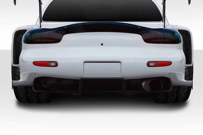 1993-1997 Mazda RX-7 Duraflex Wide Body BRS Rear Bumper Add-Ons - 2 Piece (S)