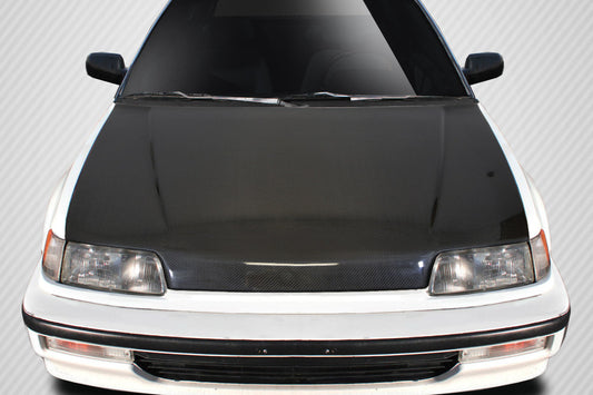 1988-1991 Honda Civic HB CR-X Carbon Creations SiR Look Style Hood - 1 Piece