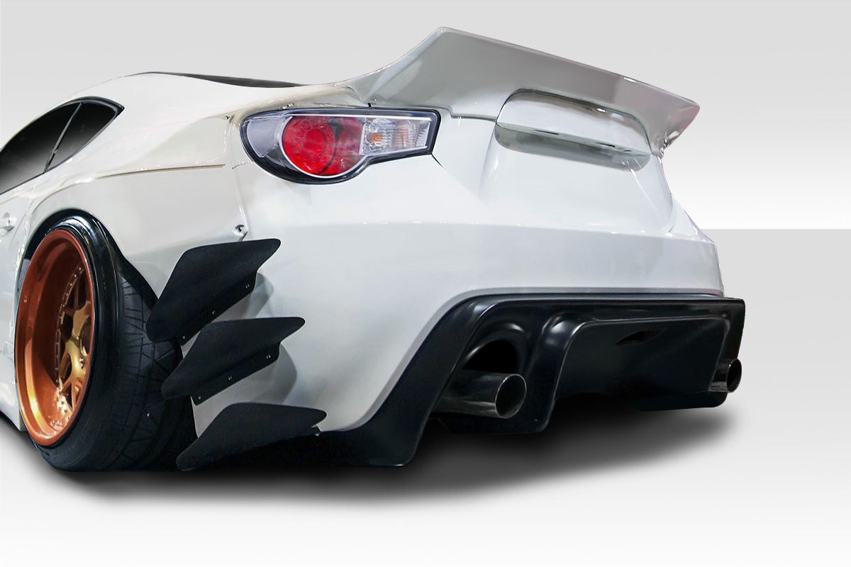 2013-2020 Scion FR-S Toyota 86 Subaru BRZ Duraflex GT500 V3 Rear Diffuser - 1 Piece