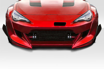 2013-2020 Scion FR-S Toyota 86 Subaru BRZ Duraflex GT500 V3 Front Bumper Canards - 2 Piece