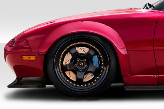 1990-1997 Mazda Miata Duraflex TKO RBS Wide Body Front Fender Flares - 2 Piece