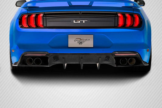 2018-2023 Ford Mustang Carbon Creations Grid Rear Diffuser - 1 Piece (s)