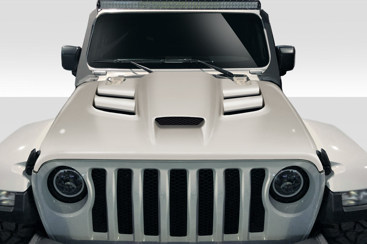 2019-2023 Jeep Wrangler JL Gladiator JT Duraflex Viper Look Hood - 1 Piece