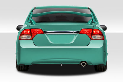 2006-2015 Honda Civic 4DR Duraflex Type R Look Rear Wing Spoiler - 3 Piece