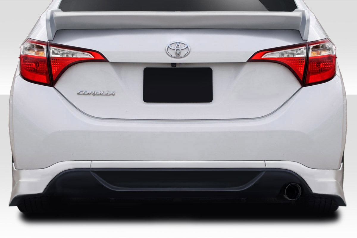 2014-2016 Toyota Corolla Duraflex Zeta Rear Lip - 2 Piece