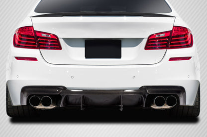 2011-2016 BMW M5 F10 Carbon AF-1 Rear Diffuser ( CFP ) - 1 Piece