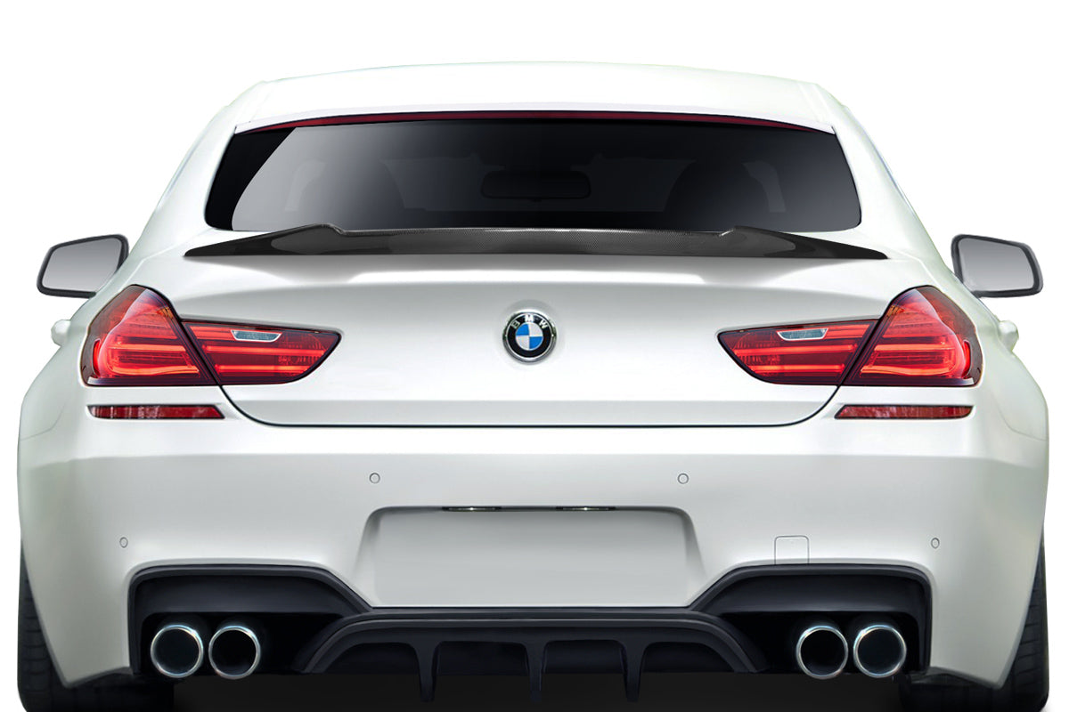 2011-2019 BMW 6 Series M6 F06 F12 F13 Carbon AF-1 Rear Wing Spoiler ( CFP ) - 1 Piece