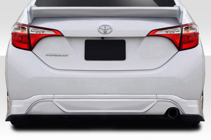 2014-2016 Toyota Corolla Duraflex Zeta Rear Diffuser - 1 Piece