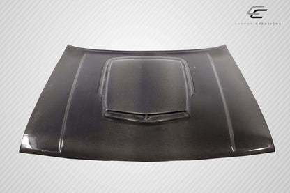 2008-2023 Dodge Challenger Carbon Creations TA Look Hood - 1 Piece