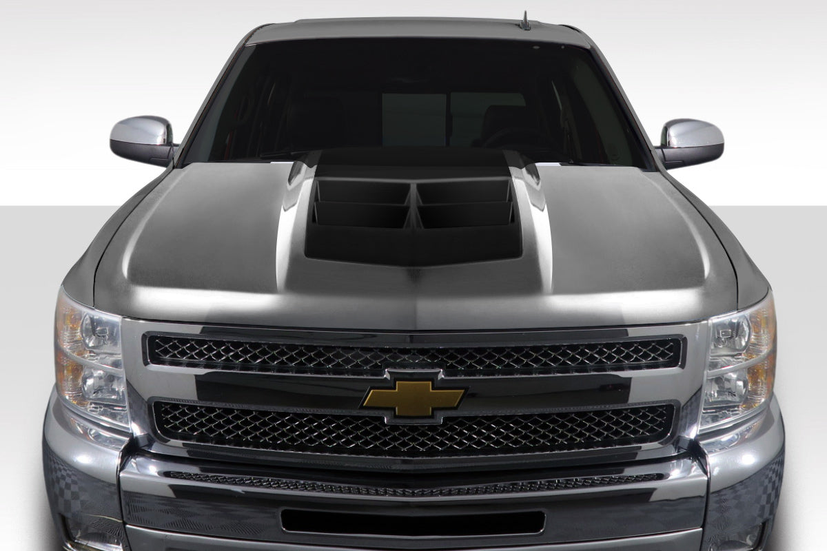 2007-2013 Chevrolet Silverado Duraflex ZL1 Look Hood - 1 Piece