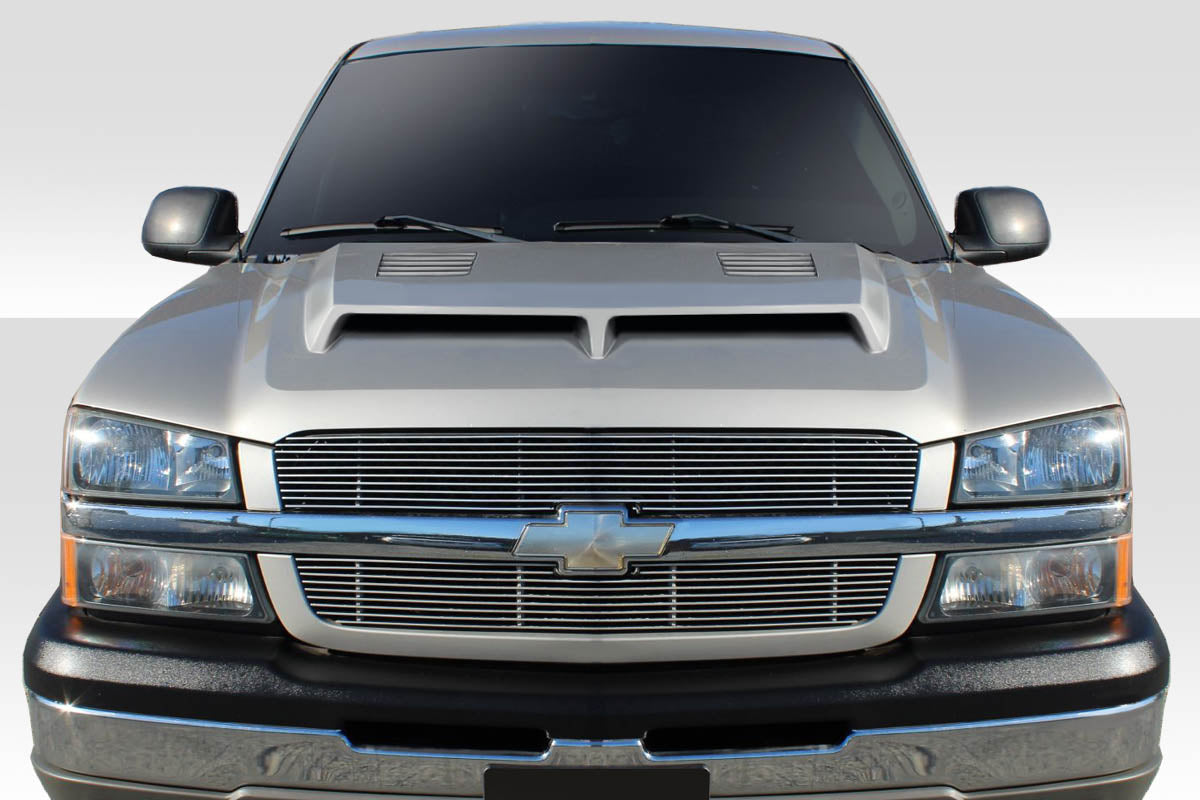 2002-2006 Chevrolet Avalanche (w/o cladding) 2003-2005 Silverado Duraflex GT500 Hood - 1 Piece