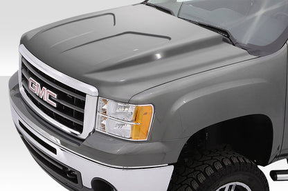 2007-2013 GMC Sierra Duraflex Cowl Hood - 1 Piece