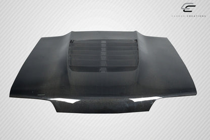 1987-1993 Ford Mustang Carbon Creations GT500 V2 Hood - 1 Piece