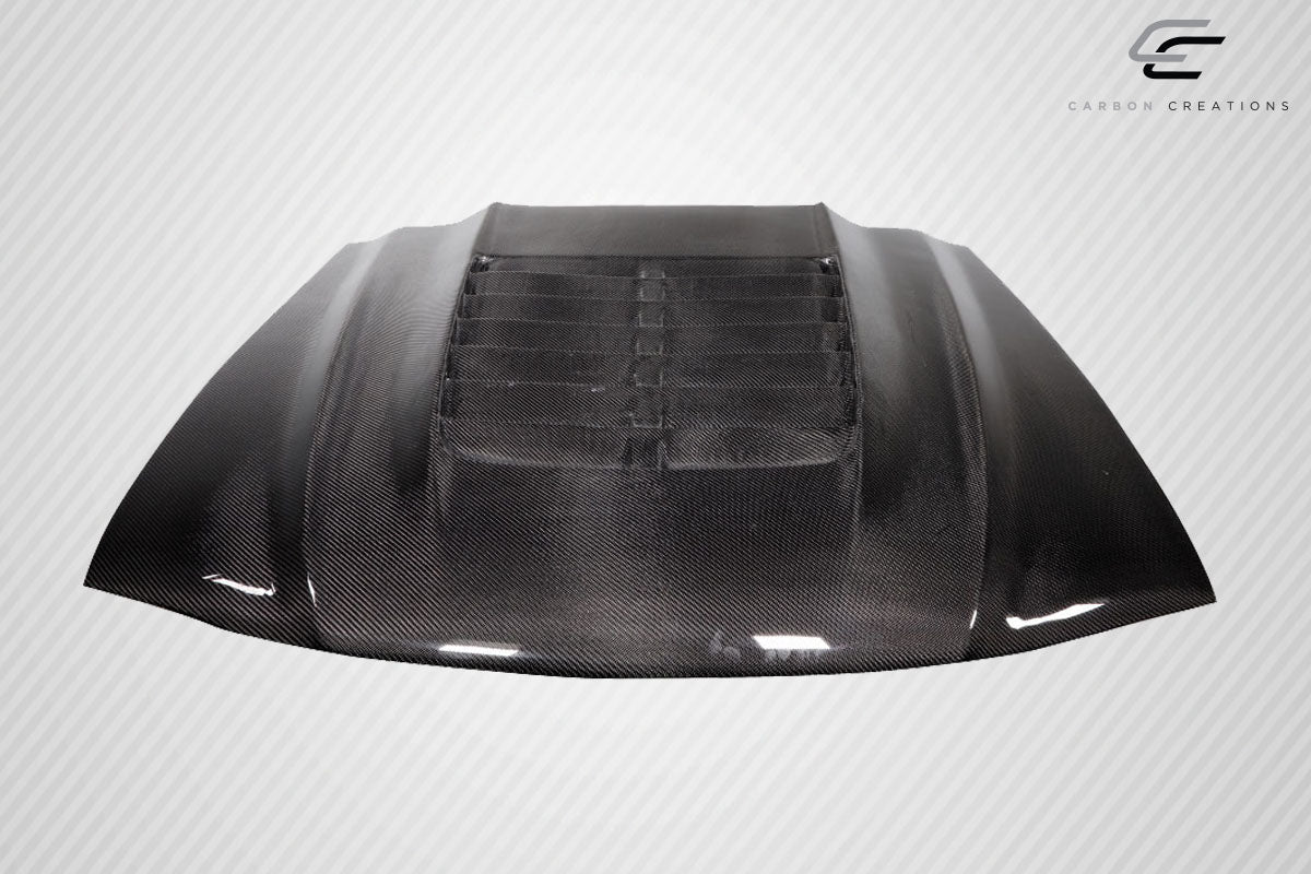 1994-1998 Ford Mustang Carbon Creations GT500 V2 Hood - 1 Piece