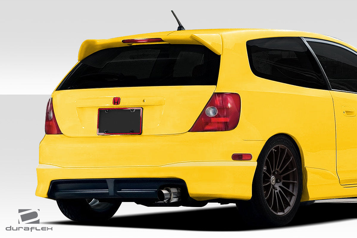 2002-2005 Honda Civic Si HB Duraflex HFP Look Rear Lip Spoiler - 1 Piece