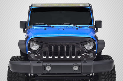 2007-2018 Jeep Wrangler Carbon Creations Predator Grille - 1 Piece