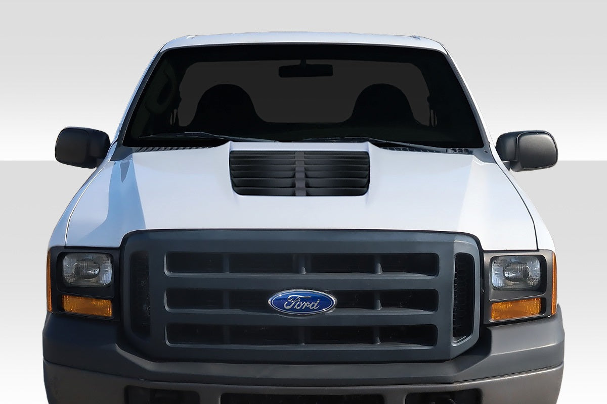 1999-2007 Ford Super Duty F250 F350 F450 F550 / 2000-2005 Ford Excursion Duraflex GT500 V2 Hood - 1 Piece