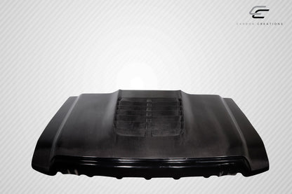 2008-2010 Ford Super Duty F250 F350 F450 Carbon Creations GT500 V2 Hood - 1 Piece