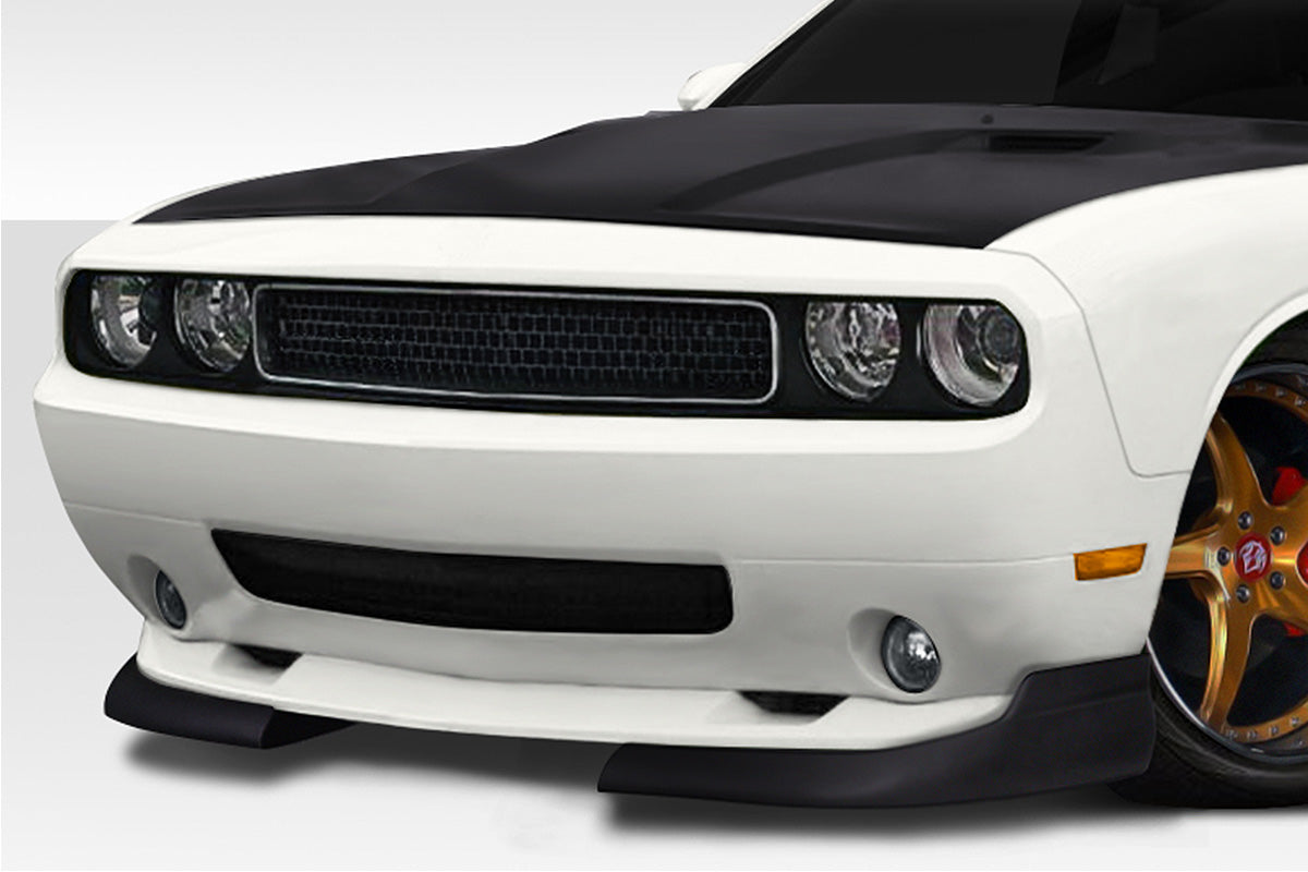 2008-2014 Dodge Challenger Duraflex CVX Front Lip Splitter - 2 Piece