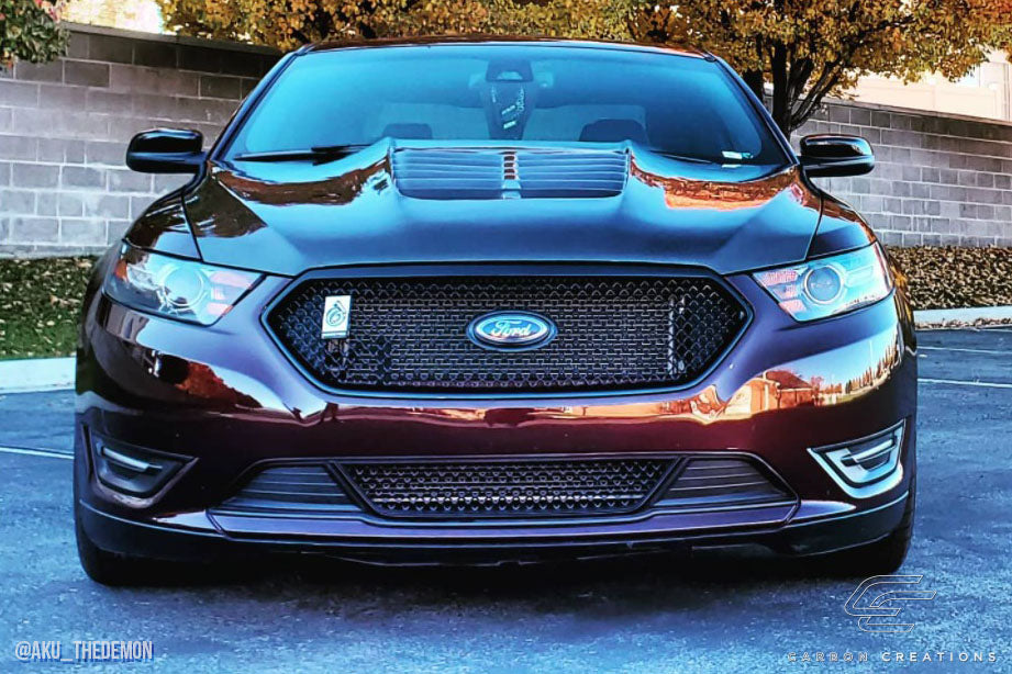 2013-2019 Ford Taurus Carbon Creations GT500 V2 Hood - 1 Piece