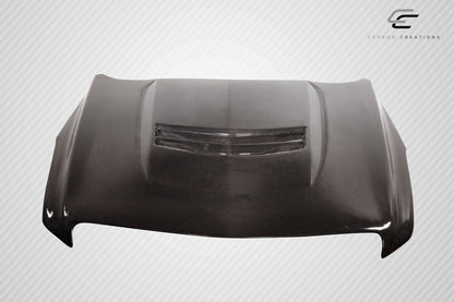 2012-2019 Cadillac ATS Carbon Creations V Look Hood - 1 Piece