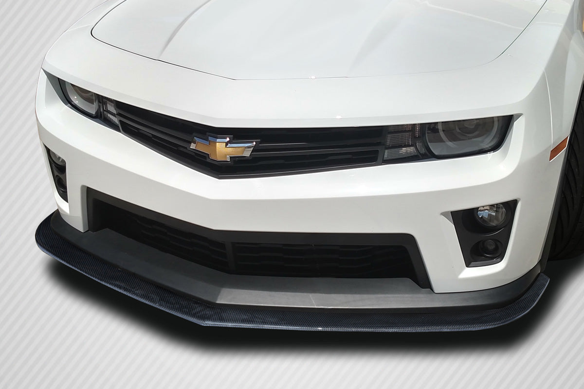 2010-2014 Chevrolet Camaro Carbon Creations ZLR Front Splitter - 1 Piece ( fits ZL1 Front bumper only) (S)