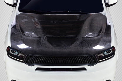 2011-2023 Dodge Durango Carbon Creations SRT Hellcat Look Hood - 1 Piece