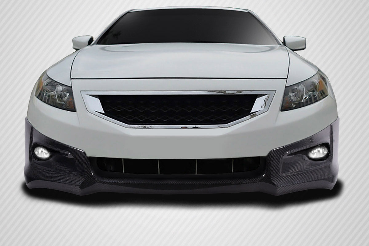 2008-2010 Honda Accord 2DR Carbon Creations HFP V2 Look Front Lip Under Spoiler Air Dam - 1 Piece