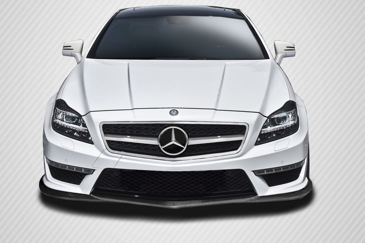 2012-2014 Mercedes CLS63 C218 Carbon Creations L-Sport Front Lip Spoiler - 1 Piece