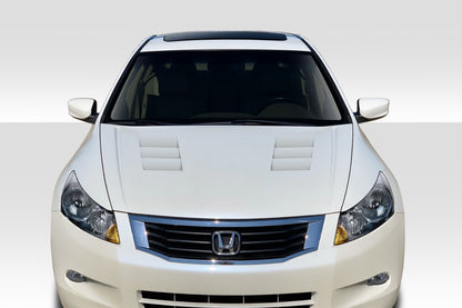 2008-2012 Honda Accord 4DR Duraflex TS-1 Hood - 1 Piece