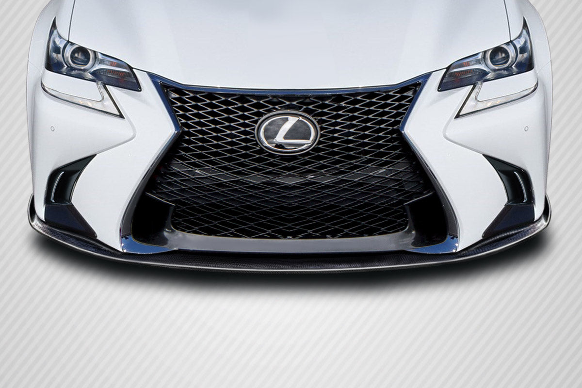 2016-2020 Lexus GS Series GS200 GS300 GS350 GS450 GS450H Carbon Creations Lexion Front Lip Under Spoiler - 1 Piece