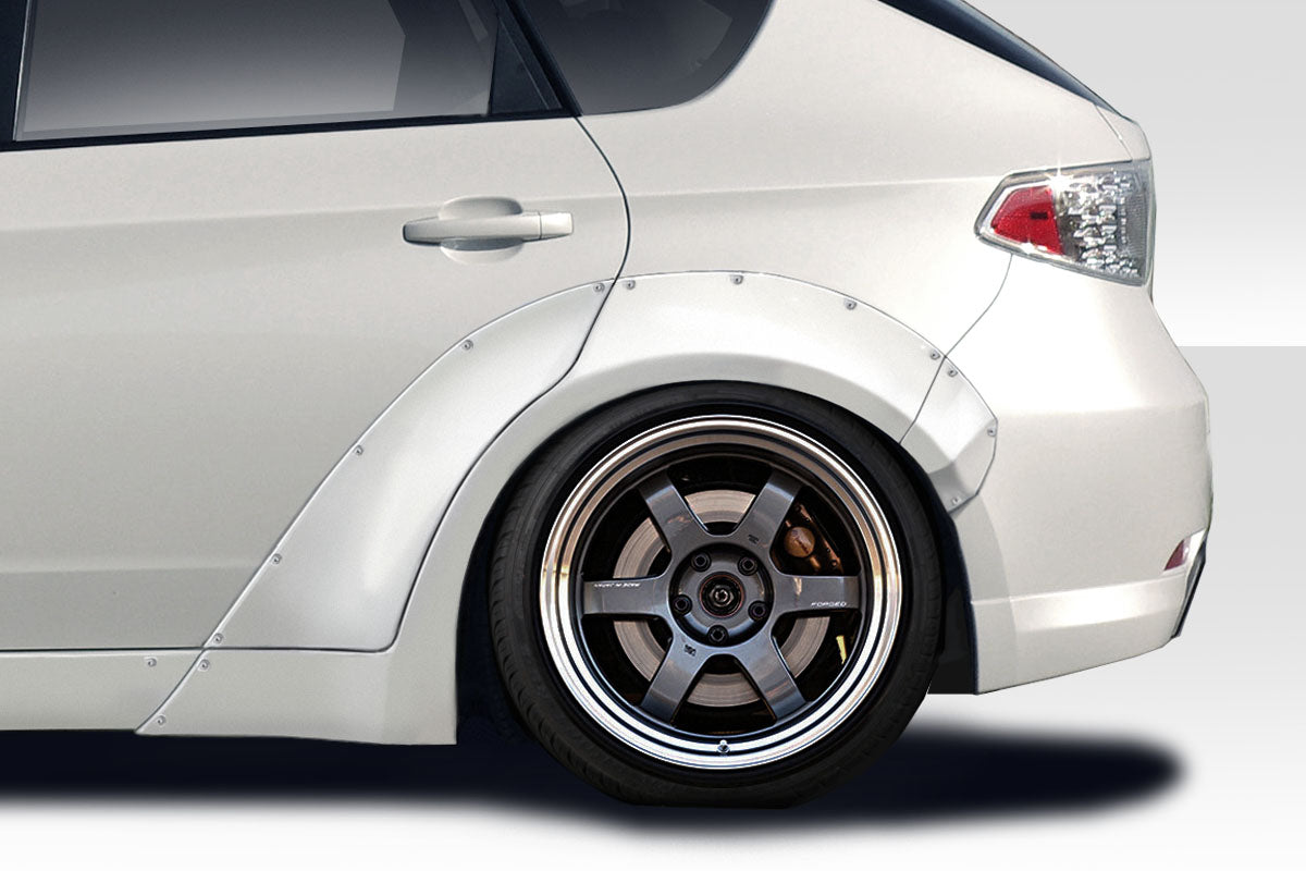 2008-2011 Subaru Impreza 2008-2010 Impreza WRX 4DR 5DR Duraflex MSR Rear Fender Flares - 6 Piece