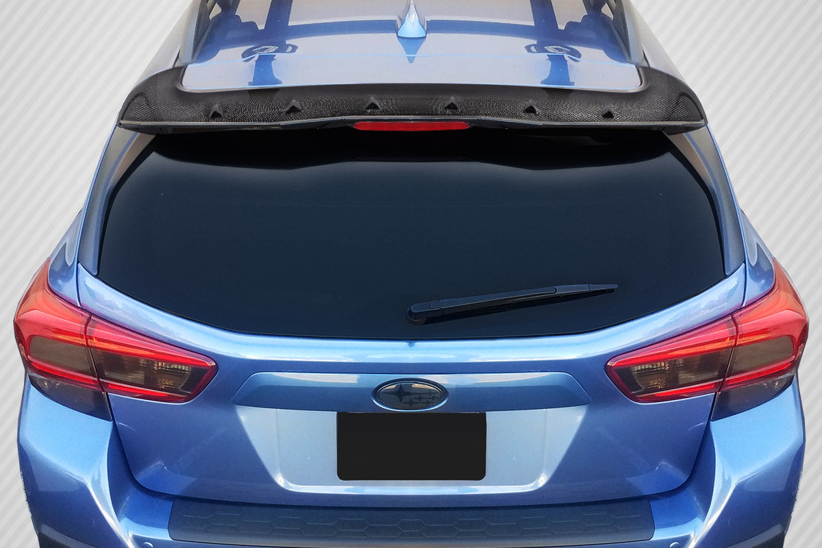 2018-2023 Subaru Crosstrek Carbon Creations STI Look Rear Wing Spoiler - 1 Piece