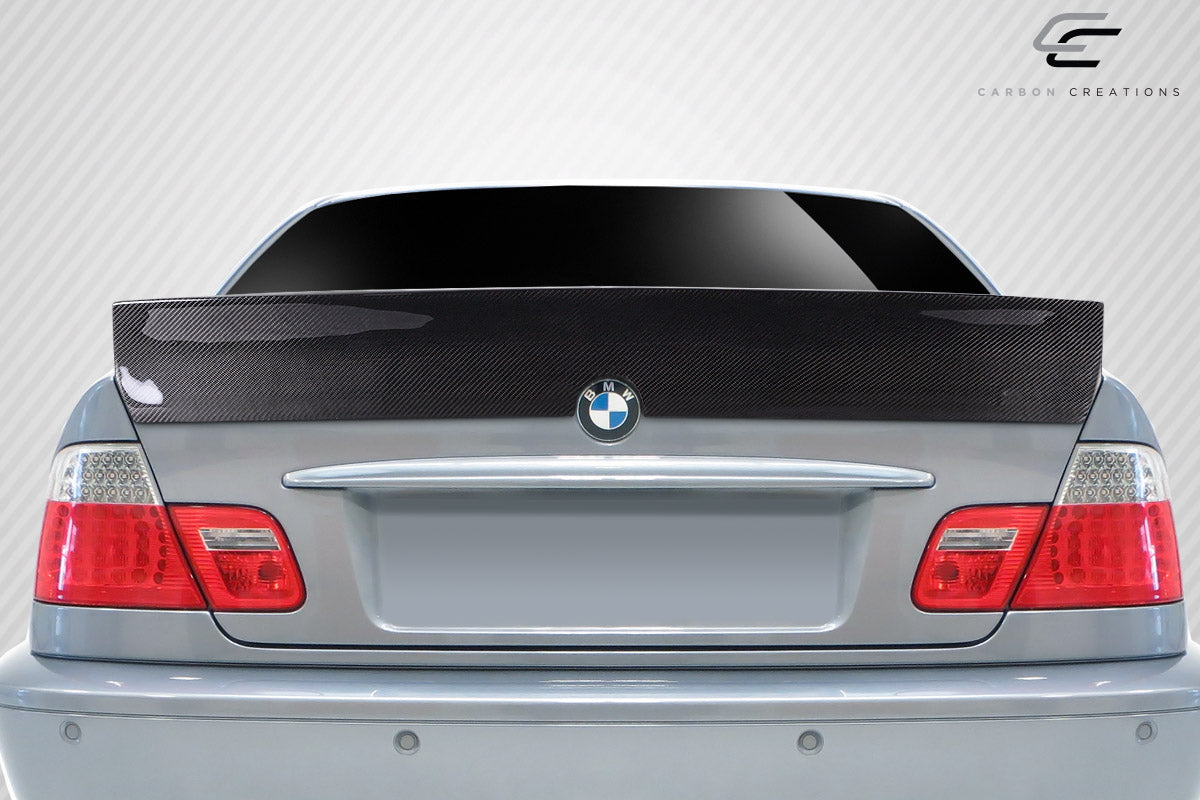 1999-2005 BMW 3 Series E46 4DR Carbon Creations RBS Wing Spoiler - 1 Piece