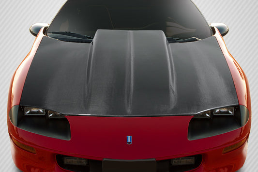 1993-1997 Chevrolet Camaro Carbon Creations Cowl Hood - 1 Piece