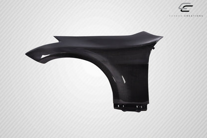 2003-2008 Nissan 350Z Z33 Carbon Creations Demon Front Fenders (+10mm) - 2 Piece