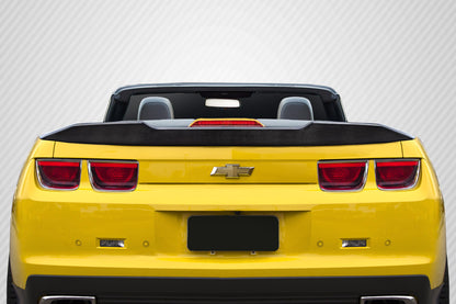 2010-2013 Chevrolet Camaro Convertible Carbon Creations A Spec Rear Wing Spoiler - 1 Piece